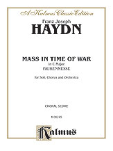 Paukenmesse-Mass in Time of War SATB Miscellaneous cover